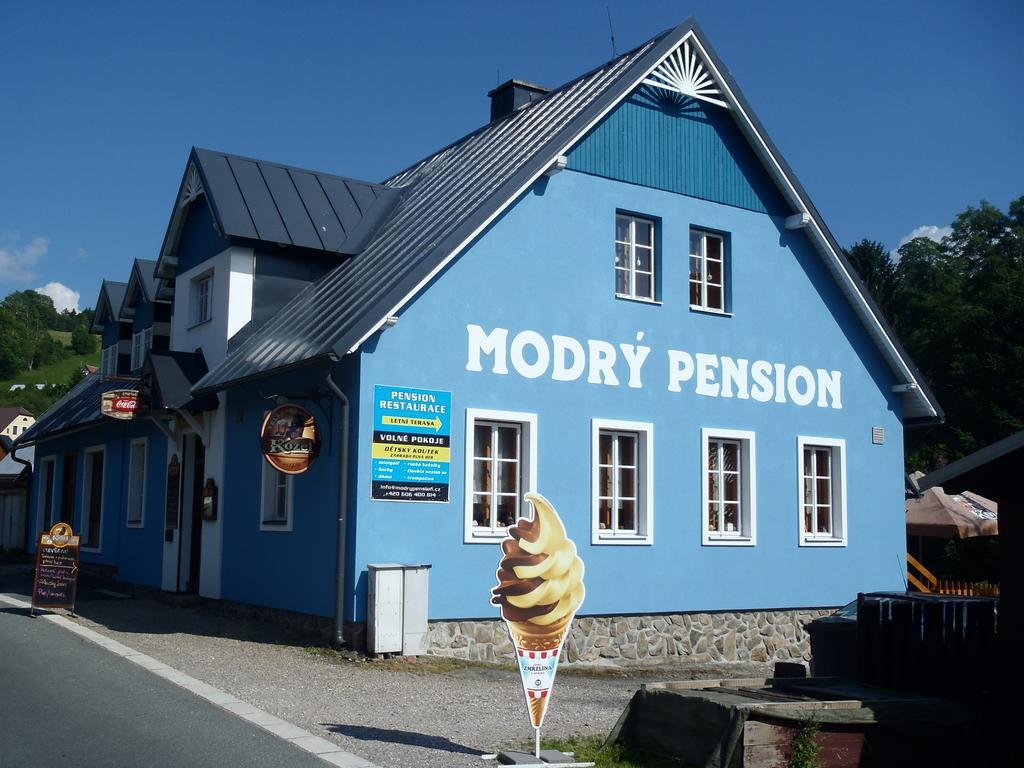Modry Pension Rokytnice Рокицани Экстерьер фото