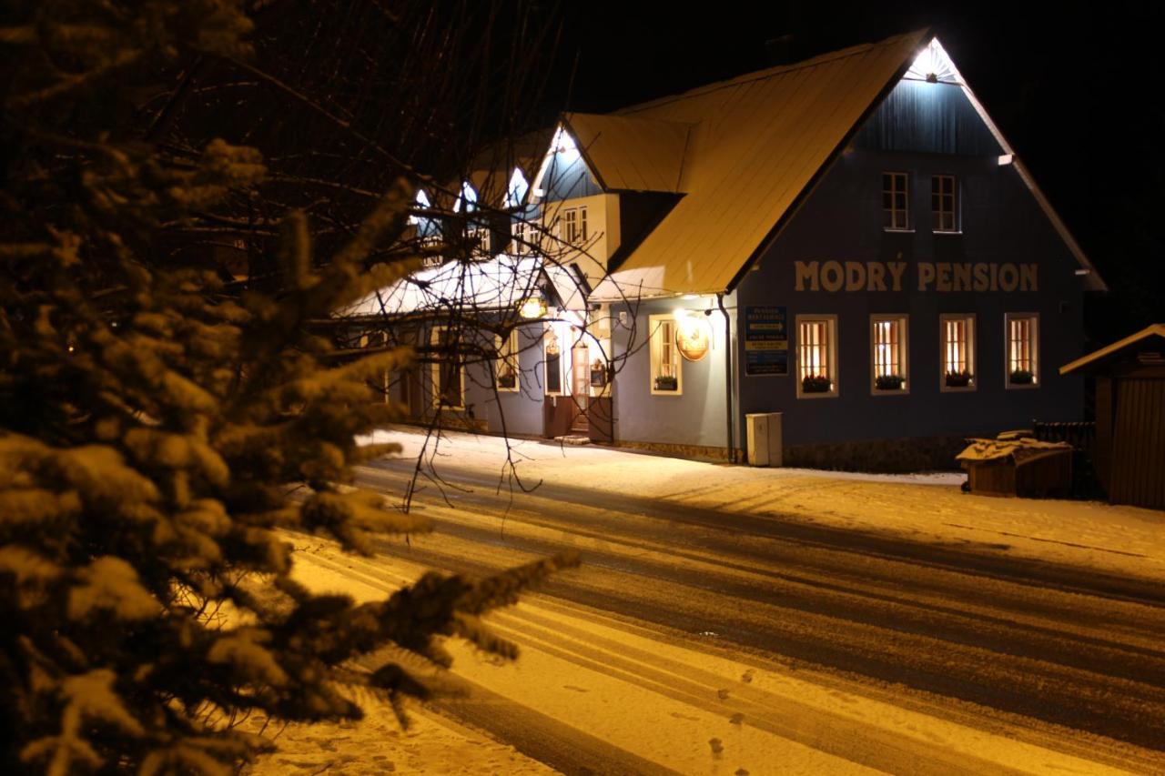 Modry Pension Rokytnice Рокицани Экстерьер фото