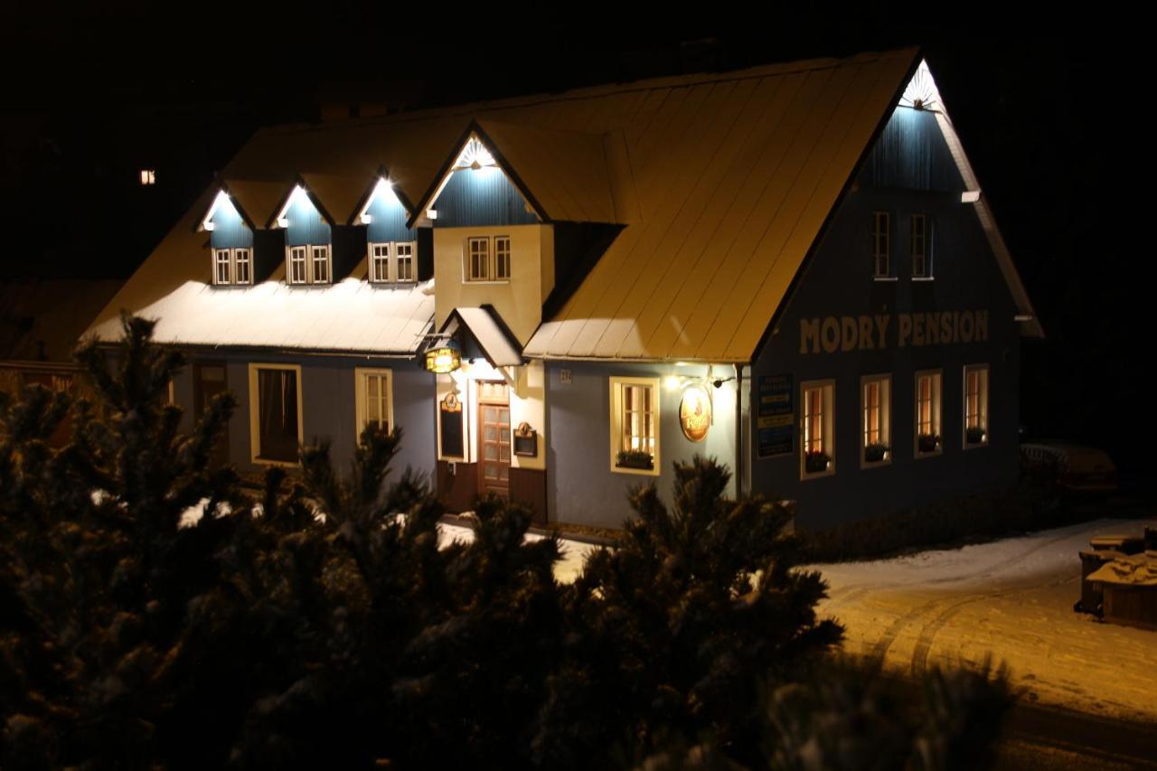 Modry Pension Rokytnice Рокицани Экстерьер фото